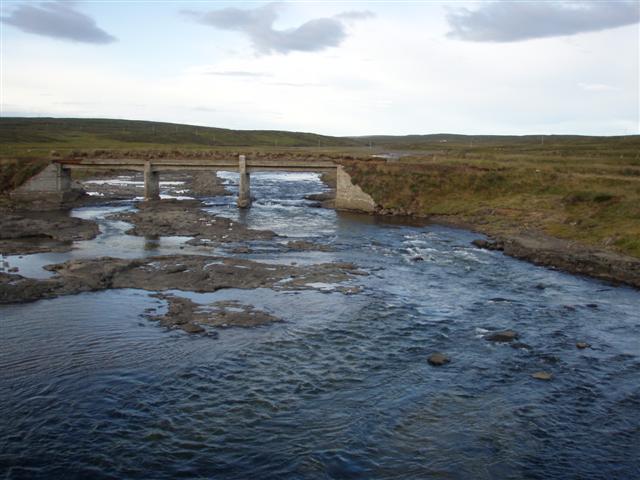 Mynd frá Fáskrúð - Efri Brúarstrengur